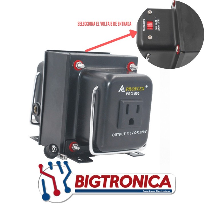 Transformador Elevador/Reductor  500W