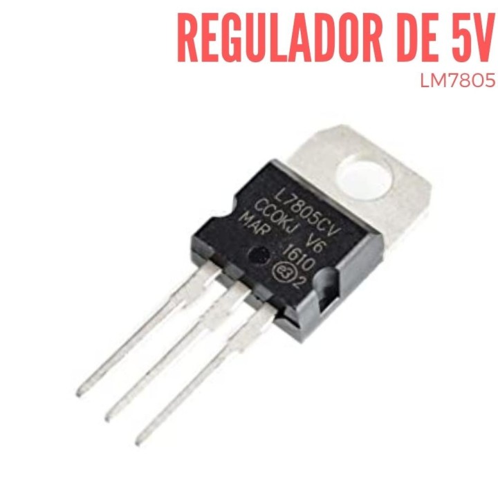 Regulador de Voltaje 5V/1A  (LM7805)