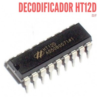 Circuito Integrado  HT12D  Decodificador
