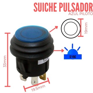 Suiche pulsador de chasis