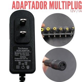 Adaptador de voltaje 12V 1A