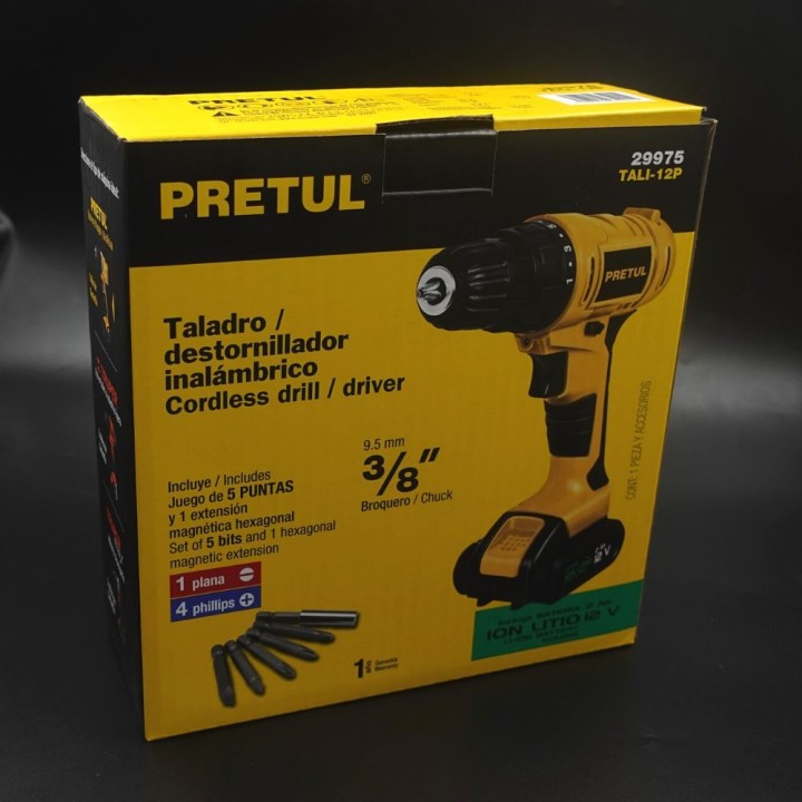 Destornillador Inalámbrico 3/8" 12V