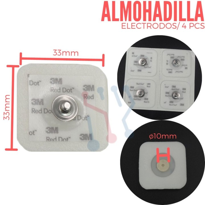Almohadilla de Electrodos (4 Pcs)