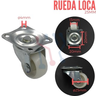 Rueda de apoyo / rueda loca