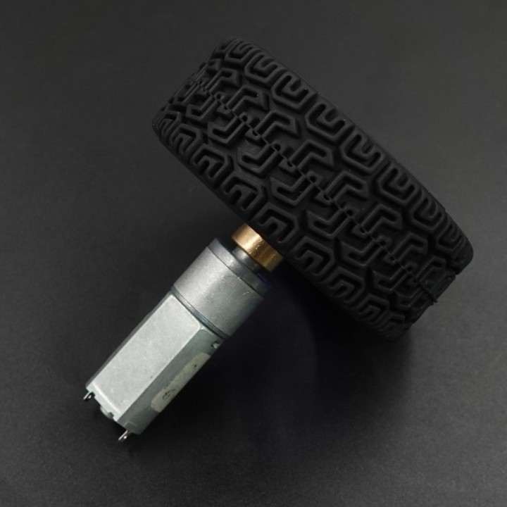 Rueda de Lujo en  Goma de 65mm