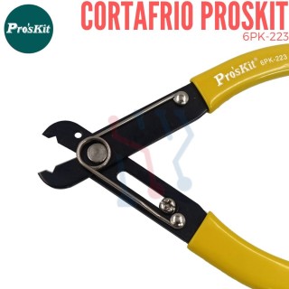 Cortafrio y pelacable de Precisión Proskit 6PK-223