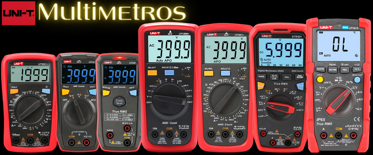 UNIT MULTIMETROS